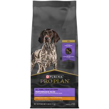 Purina Pro Plan All Ages Sport Performance 30/20 Chicken & Rice Formula Dry Dog Food 6 lb Bag-product-tile