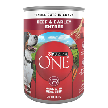 Purina ONE SmartBlend Tender Cuts in Gravy Adult Canned Dog Food Beef & Barley-product-tile