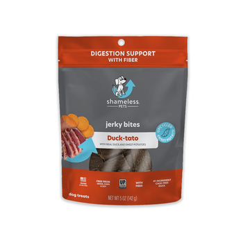 Shameless Pets Duck-Tato Jerky Bites Dog Treats - Duck & Sweet Potato Flavor (5 oz Bag)-product-tile