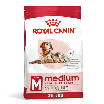 Royal Canin Size Health Nutrition Medium Breed Aging 10+ Dry Dog Food - 30 lb Bag-product-tile