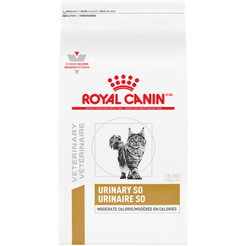 Royal Canin Veterinary Diet Feline Urinary SO Moderate Calorie Dry Cat Food - 3.3 lb Bag-product-tile