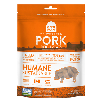 Open Farm Dehydrated Grain Free Pork Dog Treats 4.5-oz-product-tile