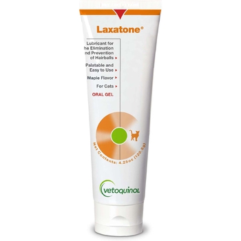 Laxatone flavored lubricant for the elimination & prevention of hairballs in Cats - Maple Flavor 4.25 oz Tube Laxatone flavored lubricant for the elimination & prevention of hairballs in Cats - Maple Flavor 4.25 oz Tube-product-tile
