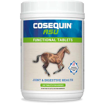 Nutramax Cosequin® ASU New Functional Tablets Joint & Digestive Health Supplement for Horses  - 240 count-product-tile