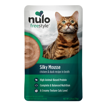 Nulo Freestyle Silky Mousse Chicken & Duck Recipe Cat Food 24 2.8 oz pack-product-tile