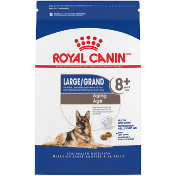 Royal Canin Size Health Nutrition Large Breed Aging 8+ Dry Dog Food - 30 lb Bag-product-tile