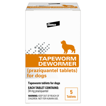 Elanco Tapeworm Dewormer Tablets for Dogs 5 ct-product-tile