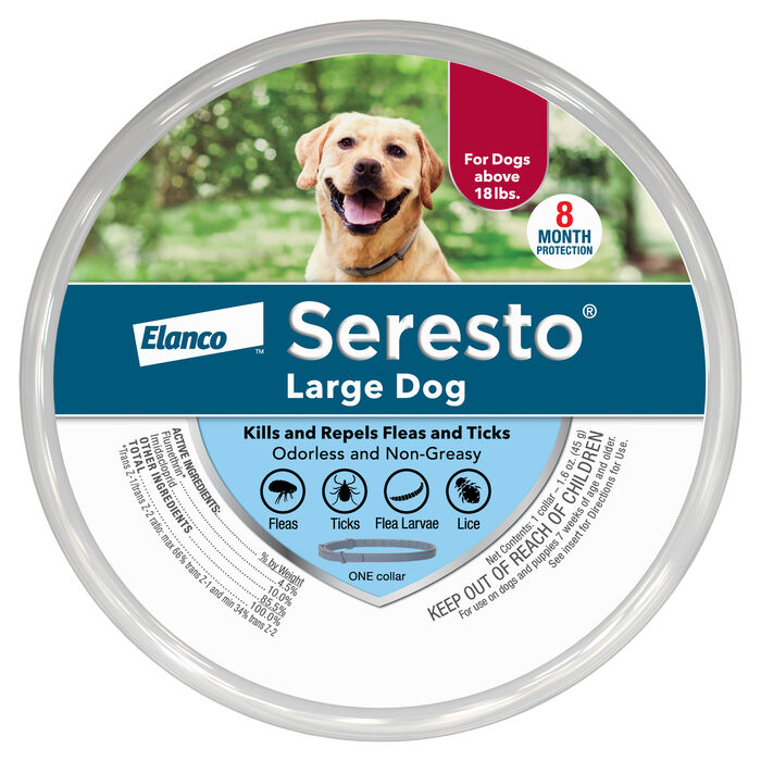 Seresto for Large Dogs over 18lbs, 27.5" collar length Seresto for Large Dogs over 18lbs, 27.5" collar length product detail number 1.0