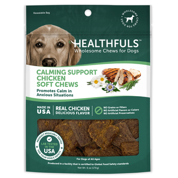 Healthfuls Calming Support Chicken Recipe Dog Treats - 6 oz Bag-product-tile