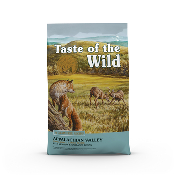 Taste of the Wild Appalachian Valley Small Breed Canine Recipe Venison & Garbanzo Beans Dry Dog Food - 5 lb Bag-product-tile
