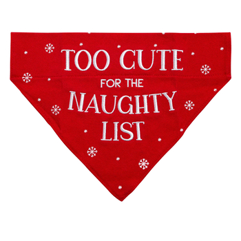 Pearhead "Too Cute For the Naughty List" Bandana-product-tile