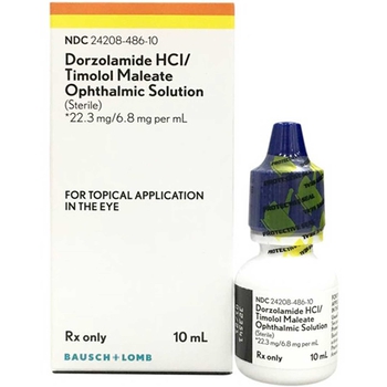 Dorzolamide / Timolol Eye Drops 10 ml Bottle-product-tile