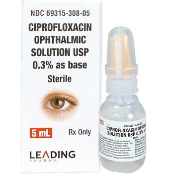 Ciprofloxacin Hydrochloride Ophthalmic Solution 0.3% 5 ml-product-tile