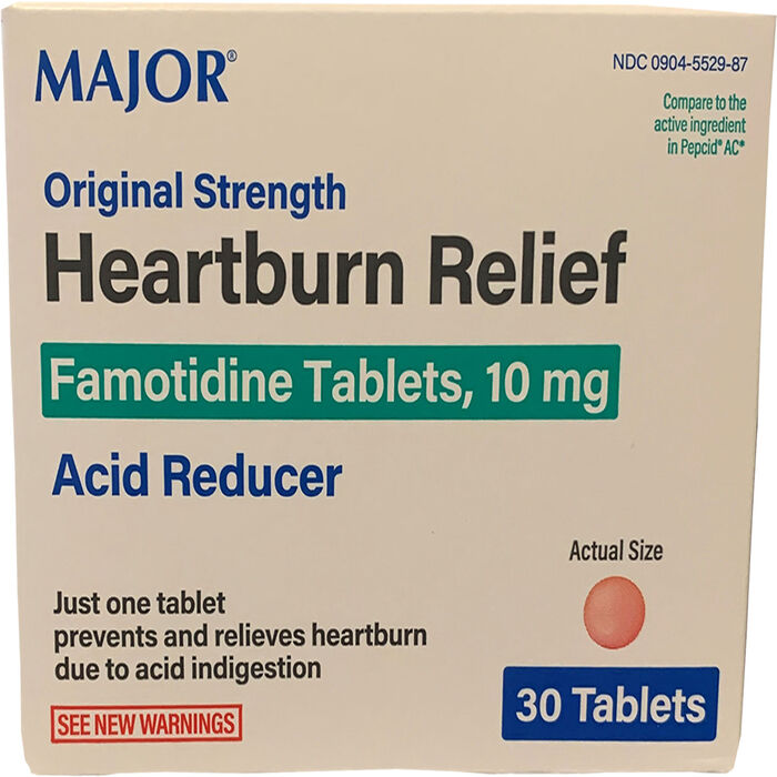 Famotidine 10 mg 30 ct Famotidine 10 mg 30 ct product detail number 1.0