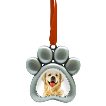 Pearhead Paw Print Pet Photo Ornament-product-tile
