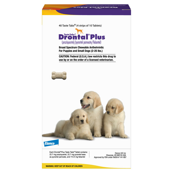 Drontal Plus 22.7 mg (sold per tablet) Drontal Plus 22.7 mg (sold per tablet) product detail number 1.0