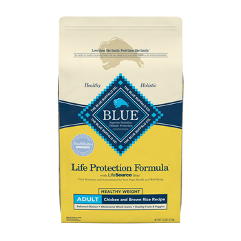 Blue Buffalo Life Protection Formula Healthy Weight Adult Chicken & Brown Rice Recipe Dry Dog Food 15 lb Bag-product-tile