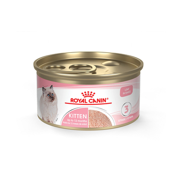 Royal Canin Feline Health Nutrition Kitten Loaf In Sauce Wet Cat Food - 3 oz  Cans - Case of 24-product-tile