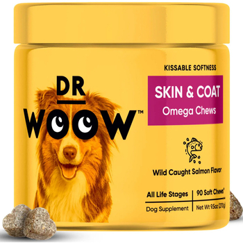 Dr Woow Skin and Coat Soft Chews for Dogs-product-tile