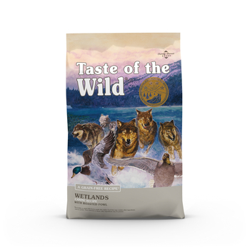 Taste of the Wild Wetlands Canine Recipe Roasted Fowl Dry Dog Food - 5 lb Bag-product-tile