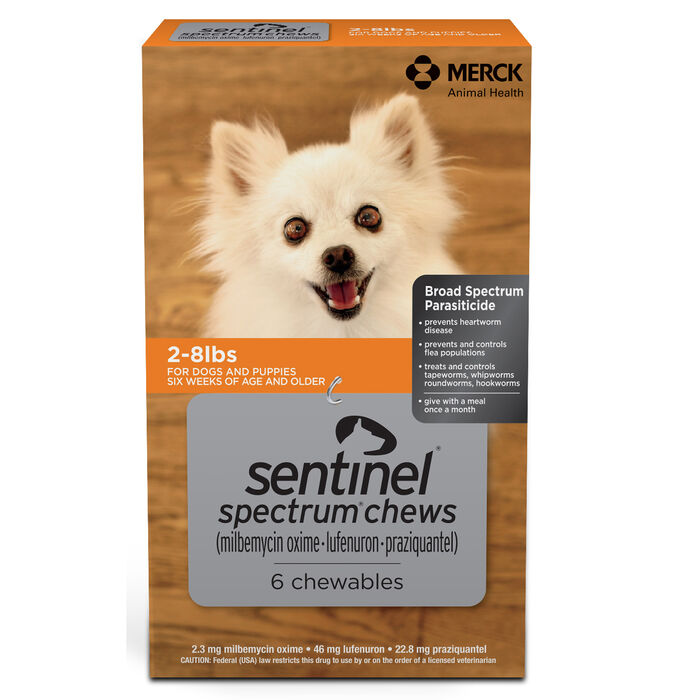 Sentinel Spectrum 6pk 2-8 lbs Sentinel Spectrum 6pk 2-8 lbs product detail number 1.0