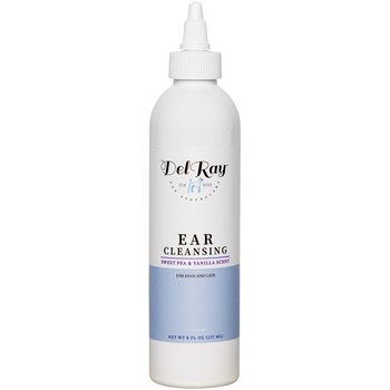 DelRay Ear Cleansing & Drying Solution with Aloe Vera (Sweet Pea & Vanilla) 8oz-product-tile