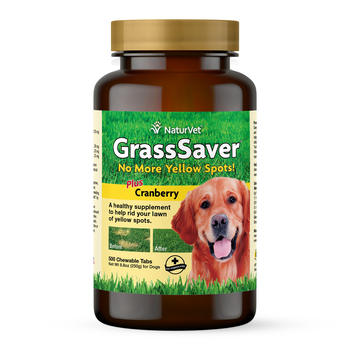 NaturVet GrassSaver Plus Cranberry Supplement for Dogs Chewable Tablets 500 ct-product-tile