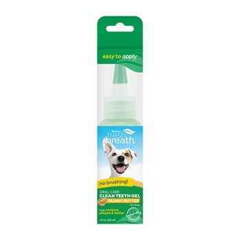 TropiClean Fresh Breath Clean Teeth Gel - Peanut Butter for Dog 3.2 oz-product-tile