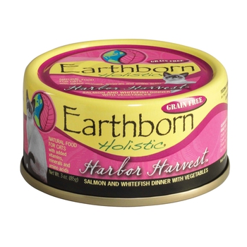 Earthborn Holistic Harbor Harvest Grain Free Wet Cat Food 3 oz Cans - Case of 24-product-tile