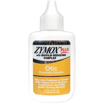 Zymox Plus Advanced Formula Otic Enzymatic Solution Hydrocortisone Free 1.25 oz-product-tile