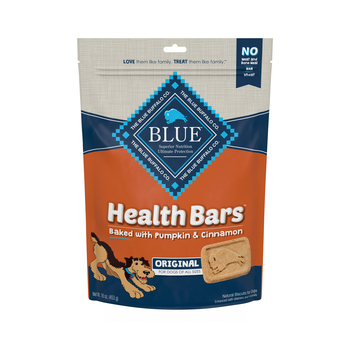 Blue Buffalo BLUE Health Bars Biscuits Baked with Pumpkin & Cinnamon Crunchy Dog Treats 16 oz Bag-product-tile