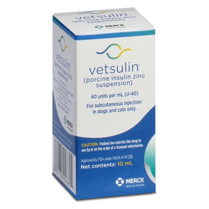 Vetsulin (Porcine Insulin Zinc Suspension) - Insulin Injectable for Dogs & Cats Vetsulin (Porcine Insulin Zinc Suspension) - Insulin Injectable for Dogs & Cats product detail number 1.0