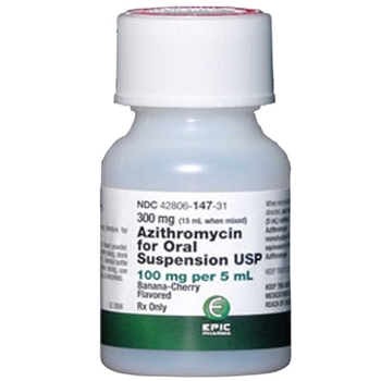 Azithromycin Oral Suspension 100 mg/5 ml 15 ml-product-tile