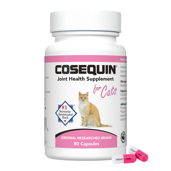 Nutramax Cosequin Joint Health Supplement for Cats - With Glucosamine and Chondroitin 80 Capsules Nutramax Cosequin Joint Health Supplement for Cats - With Glucosamine and Chondroitin 80 Capsules product detail number 1.0