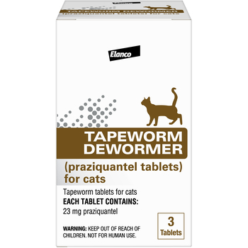Elanco Tapeworm Dewormer Tablets for Cats 3 ct-product-tile