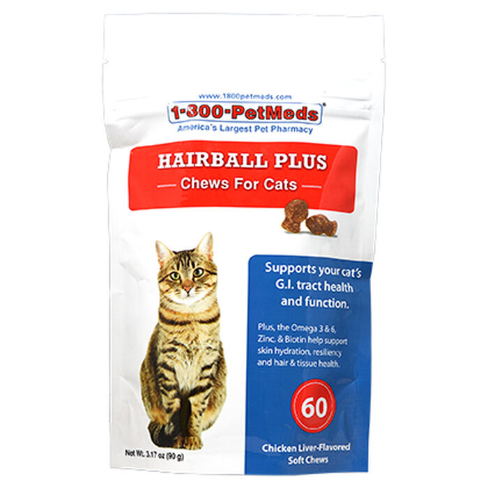 Hairball Plus Chews for Cats 60 ct Hairball Plus Chews for Cats 60 ct product detail number 1.0