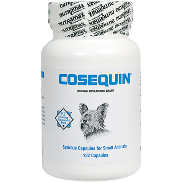 Nutramax Cosequin for Dogs Joint Health Supplement Contains Glucosamine for Dogs Plus Chondroitin Supports Healthy Joints For All Breeds and Sizes Sprinkle Capsules 132 Count Regular Strength Capsules - 132 Count product detail number 1.0