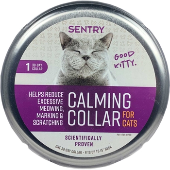 Sentry Calming Collar For Cats Up To 15" Neck Sentry Calming Collar For Cats Up To 15" Neck-product-tile