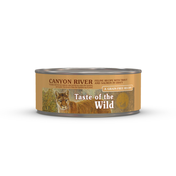 Taste of the Wild Canyon River Feline Recipe Trout & Salmon Wet Cat Food - 3 oz Cans - Case of 24-product-tile