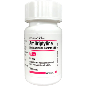 Amitriptyline HCl 10 mg 100 ct Bottle Amitriptyline HCl 10 mg 100 ct Bottle-product-tile