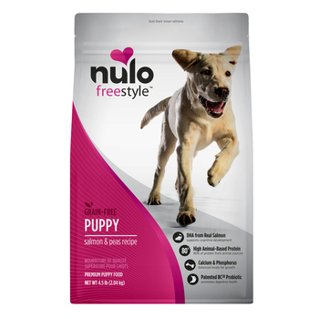 Nulo FreeStyle Puppy Grain-Free Salmon & Peas Dry Dog Food 4.5 lb Bag-product-tile