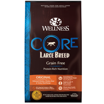Wellness CORE Natural Grain Free Large Breed Dry Dog Food - 26 lb Bag-product-tile