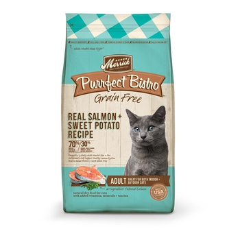 Merrick Purrfect Bistro Grain Free Real Salmon & Sweet Potato Dry Cat Food 12-lb-product-tile
