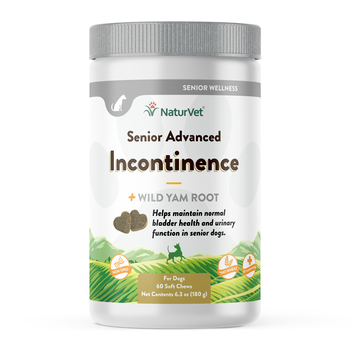 NaturVet Senior Advanced Incontinence Supplement for Dogs Soft Chews 60 ct-product-tile