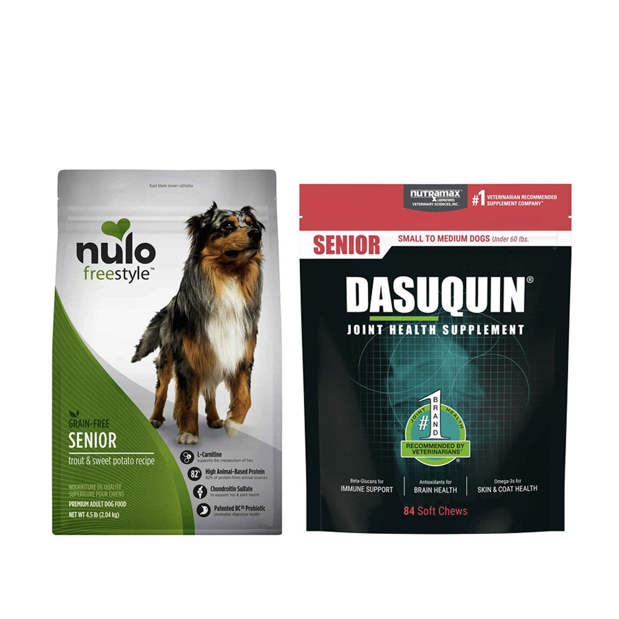 Bundle: Nulo + Nutramax Dasuquin- Joint Health & Nutrition Bundle for Senior Dogs-product-tile