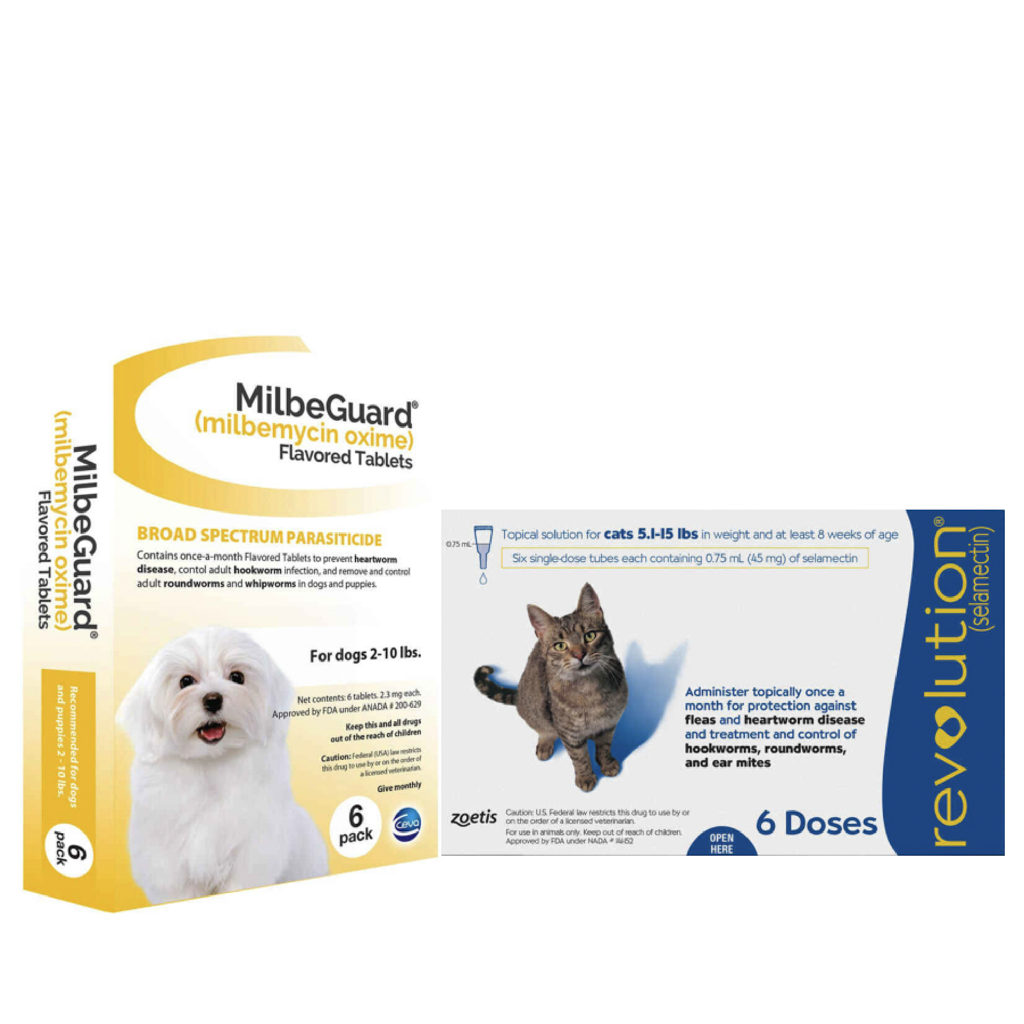 Bundle: Revolution + MilbeGuard - Flea & Tick Prevention Bundle for Dogs-product-tile
